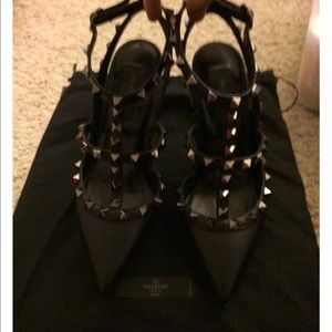 Valentino leather high heels